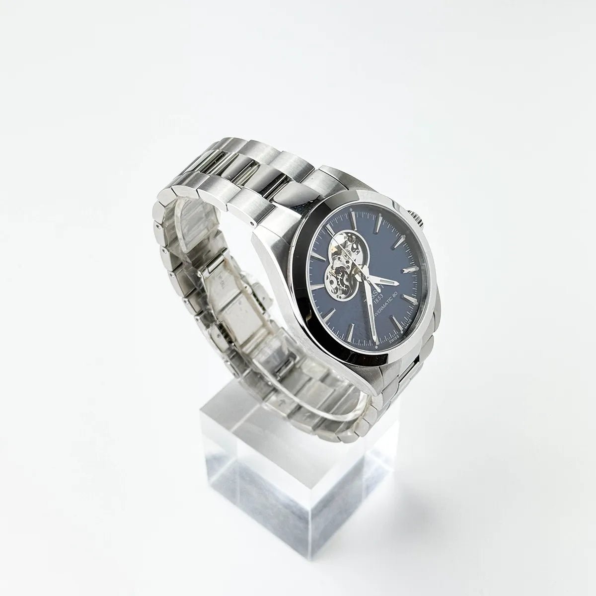 Gentleman Powermatic 80 Open Heart Blue 40mm - Duci Watches