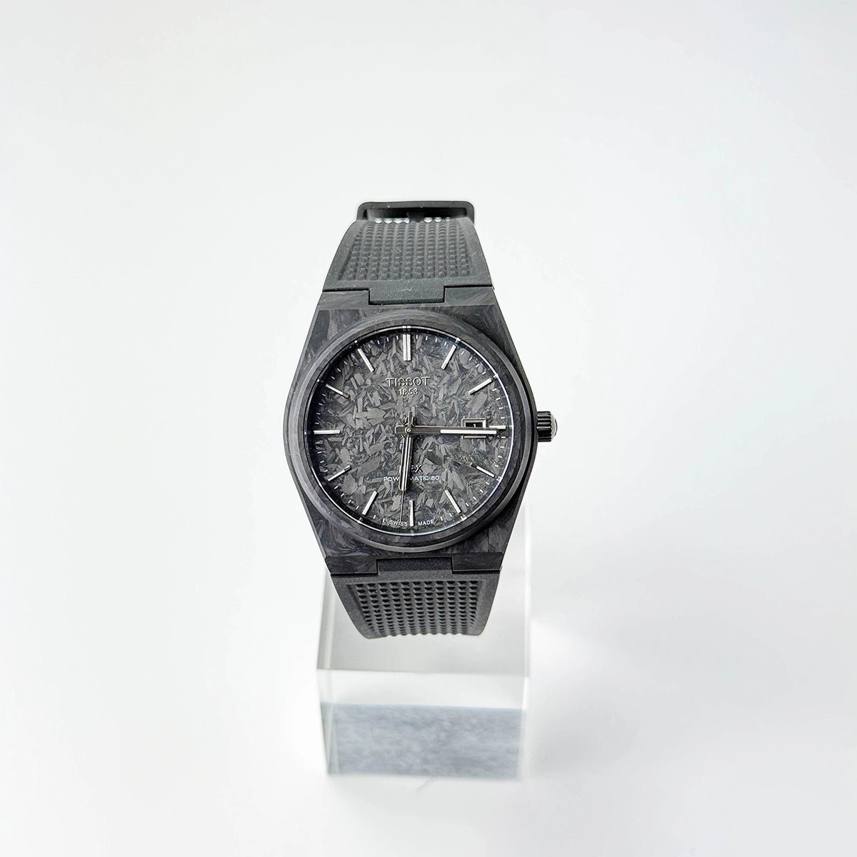 PRX Powermatic 80 Carbon Black 40mm - Duci Watches