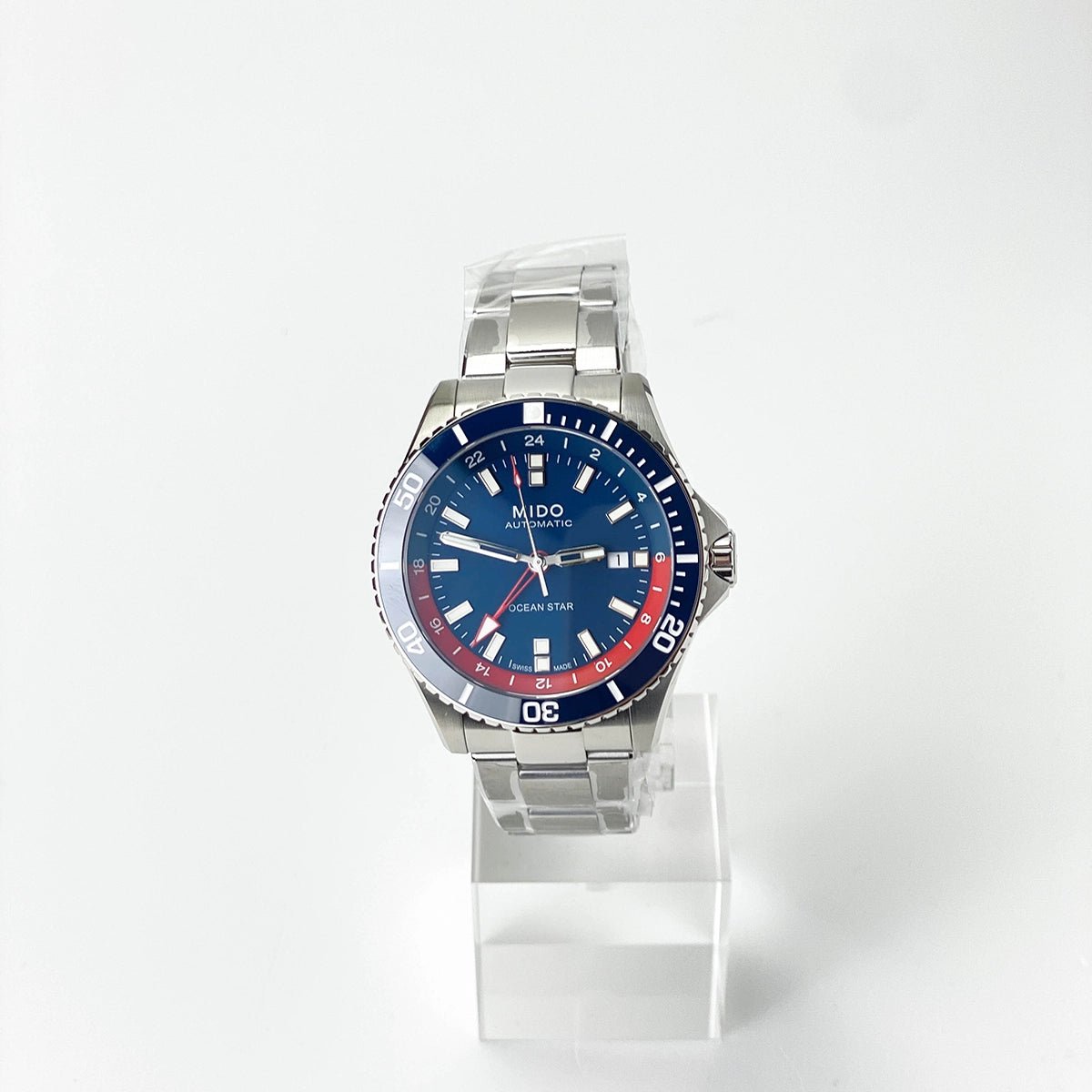 Ocean Star GMT Blue Red - Duci Watches