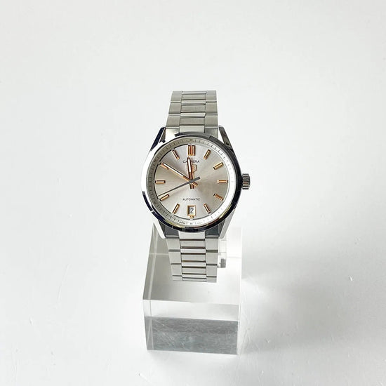 Carrera Lady Date Silver Dial 36mm - Duci Watches