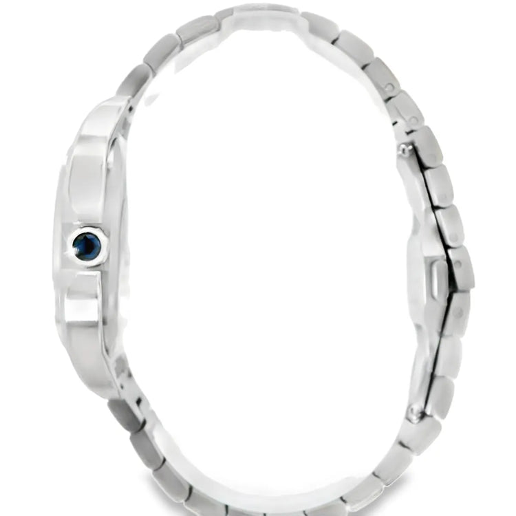 Cartier Santos De Cartier White Dial Medium - Duci Watches