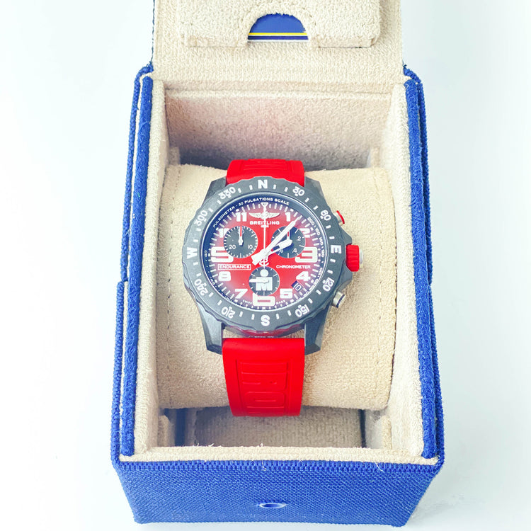 Endurance Pro Ironman 44mm Rot - Duci Watches