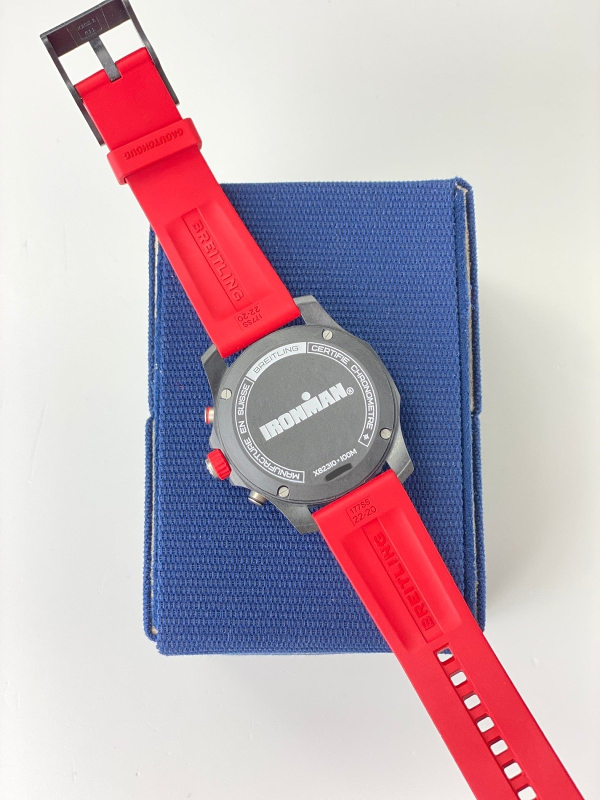 Endurance Pro Ironman 44mm Rot - Duci Watches