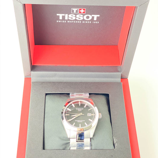 Tissot Gentleman Powermatic 80 Silicium Schwarz 40mm